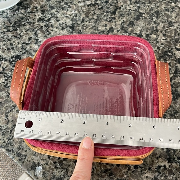 Signed Longaberger Small Berry Basket - Picture 6 of 7